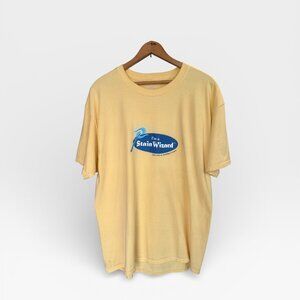 Y2K "I'm a Stain Wizard" ALWilson Stain Removers Promo Shirt